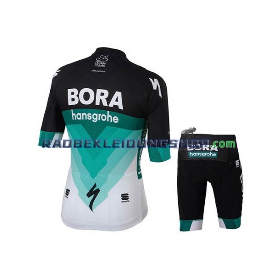 2018 Bora Hansgrohe Set(Radtrikot und Fahrradhose) Herren N001