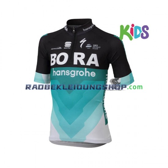 2018 Bora-Hansgrohe Rennradtrikot Kurzarm Kinder N001