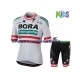 2018 Bora-Hansgrohe Set(Radtrikot und Fahrradhose) Kinder N002