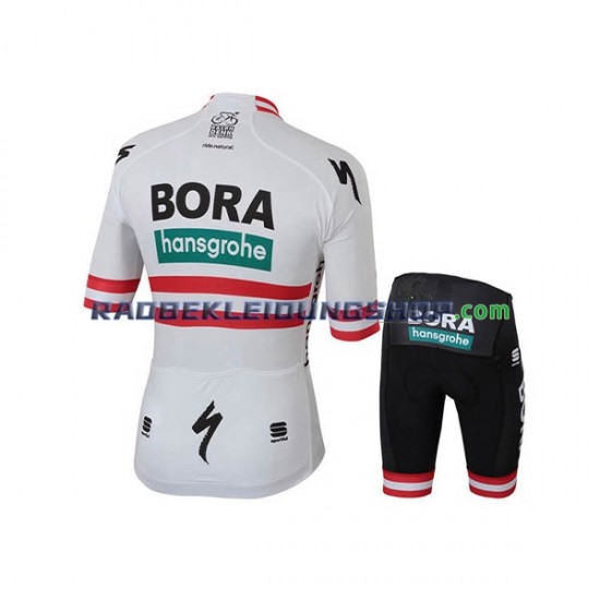 2018 Bora-Hansgrohe Set(Radtrikot und Fahrradhose) Kinder N002