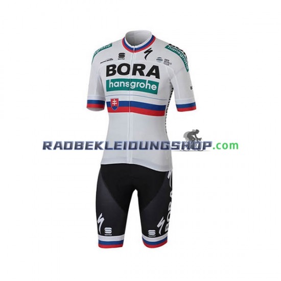 2018 Bora-Hansgrohe Set(Radtrikot und Fahrradhose) Kinder N006