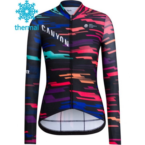 2018 Canyon–SRAM Thermo Fahrradtrikot Damen N001