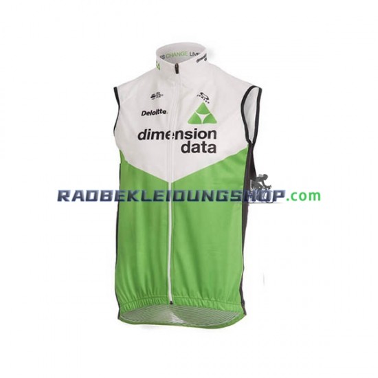 2018 Dimension Data Winddichte Radsportweste Herren N001