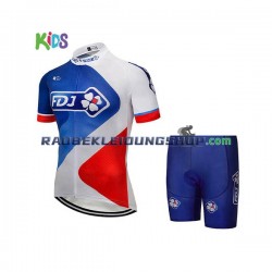 2018 FDJ Set(Radtrikot und Fahrradhose) Herren N003