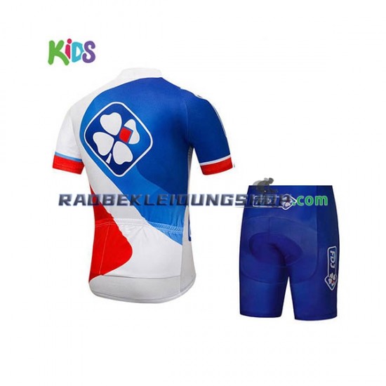 2018 FDJ Set(Radtrikot und Fahrradhose) Herren N003