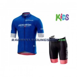 2018 Giro d Italia Set(Radtrikot und Fahrradhose) Kinder N002