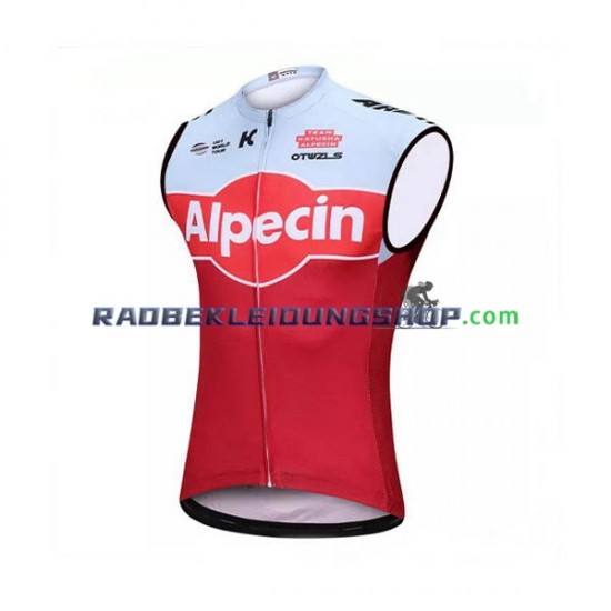 2018 Katusha-Alpecin Winddichte Radsportweste Herren N001