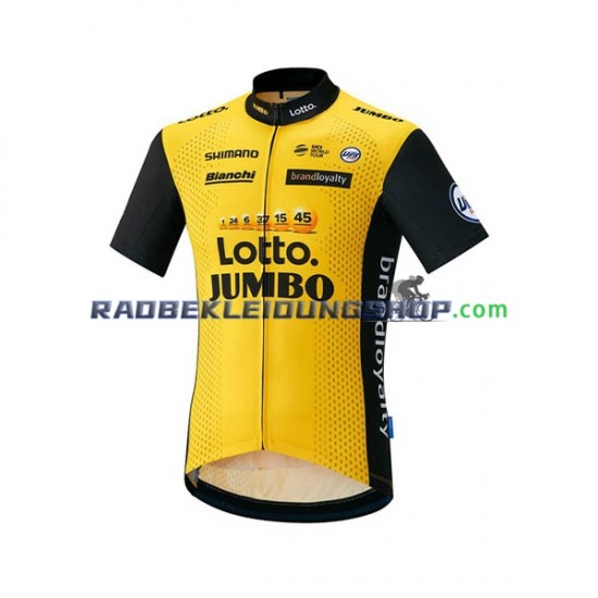 2018 LottoNL-Jumbo Rennradtrikot Kurzarm Herren N001