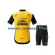 2018 LottoNL-Jumbo Set(Radtrikot und Fahrradhose) Herren N001