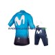 2018 Movistar Team Set(Radtrikot und Fahrradhose) Herren N001