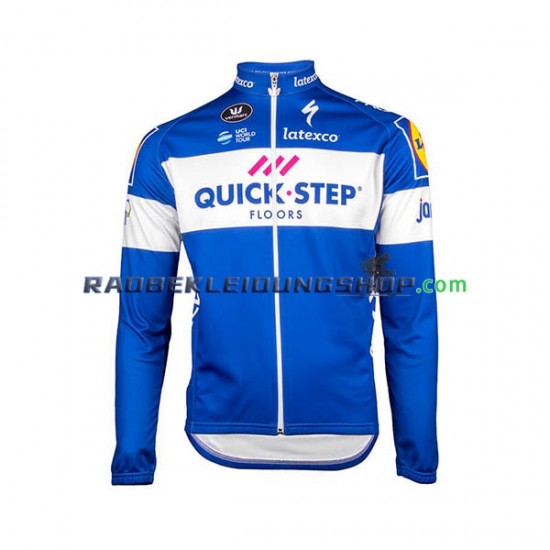 2018 Quick Step Floors Rennradtrikot Langarm Herren N001