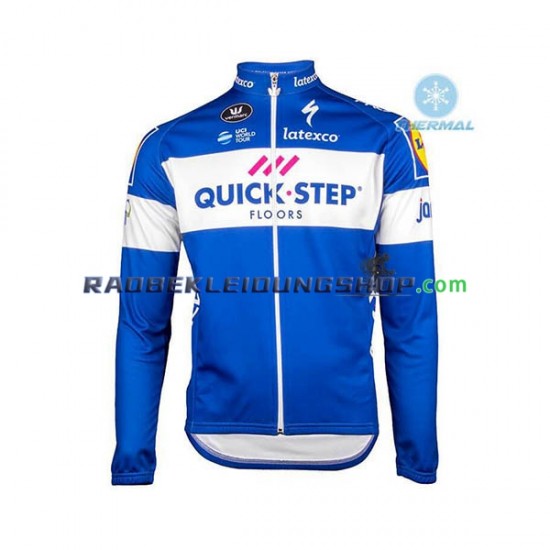 2018 Quick Step Floors Thermo Fahrradtrikot Herren N001