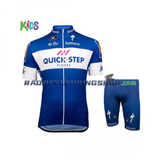 2018 Quick Step Floors Set(Radtrikot und Fahrradhose) Herren N001