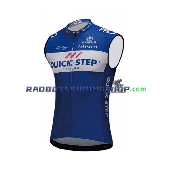 2018 Quick Step Floors Winddichte Radsportweste Herren N001