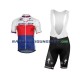 2018 Quick-Step Floors Set(Radtrikot und Trägerhose) Herren N002