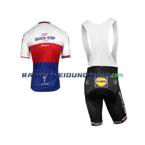 2018 Quick-Step Floors Set(Radtrikot und Trägerhose) Herren N002