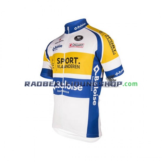 2018 Sport Vlaanderen-Baloise Rennradtrikot Kurzarm Herren N001