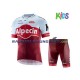 2018 Team Katusha Alpecin Set(Radtrikot und Fahrradhose) Kinder N001