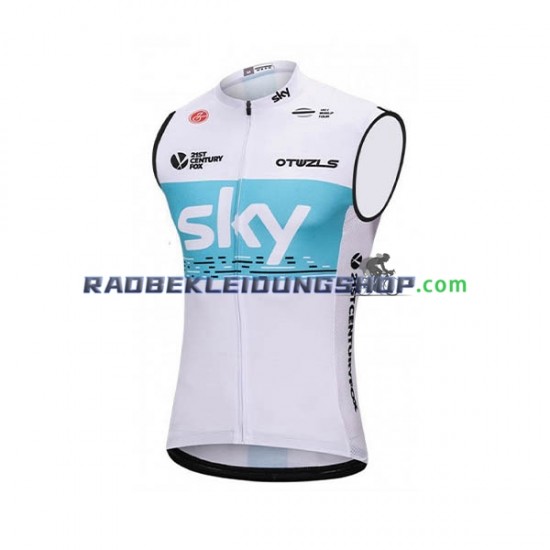 2018 Team Sky Winddichte Radsportweste Herren N001