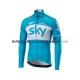 2018 Team Sky Rennradtrikot Langarm Herren N002