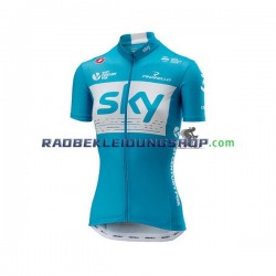 2018 Team Sky Rennradtrikot Kurzarm Damen N002