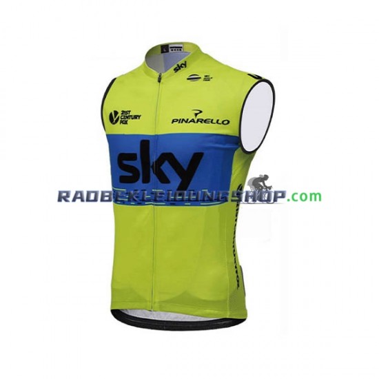 2018 Team Sky Winddichte Radsportweste Herren N004