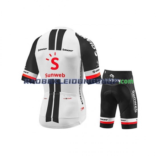 2018 Team Sunweb Set(Radtrikot und Fahrradhose) Kinder N001