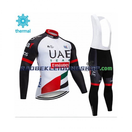 2018 Team UAE Thermo Set(Radtrikot und Trägerhose) Herren N001