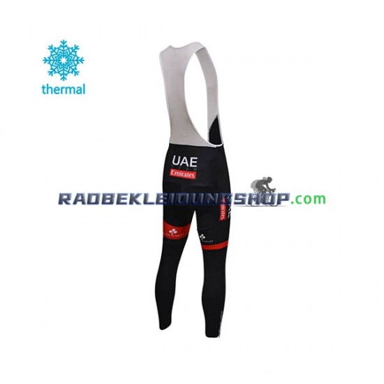 2018 Team UAE Thermo Trägerhose Lang Herren N001