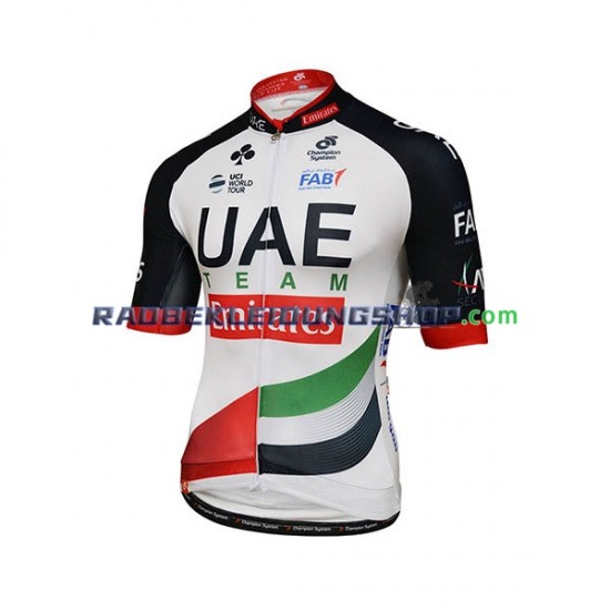 2018 Team UAE Rennradtrikot Kurzarm Herren N001