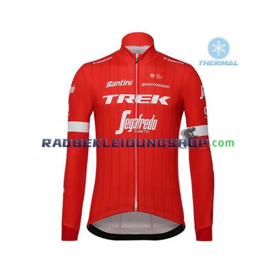 2018 Trek-Segafredo Thermo Set(Radtrikot und Trägerhose) Herren N001