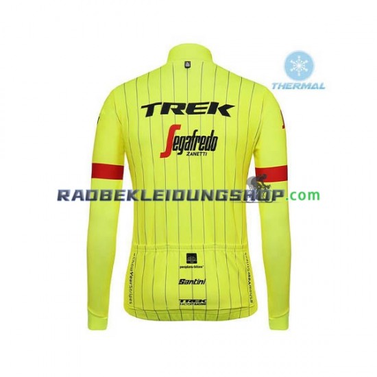 2018 Trek-Segafredo Thermo Set(Radtrikot und Trägerhose) Herren N002