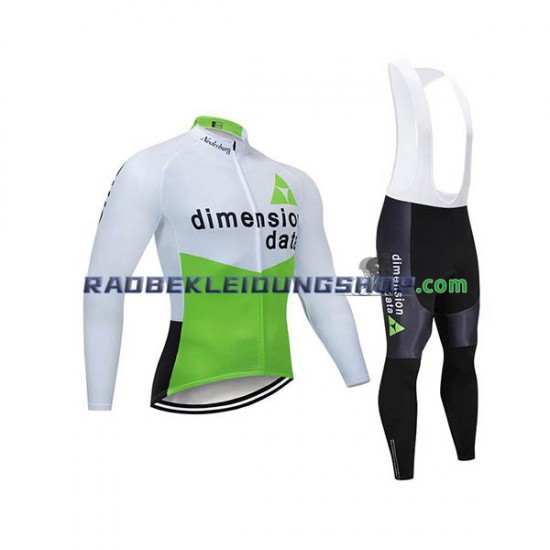 2019 Dimension Data Set(Radtrikot Langarm und Trägerhose Lang) Herren N001