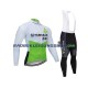 2019 Dimension Data Set(Radtrikot Langarm und Trägerhose Lang) Herren N001