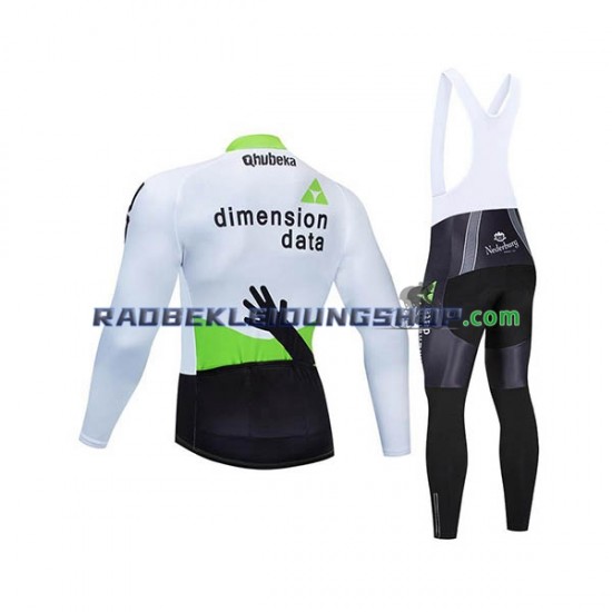 2019 Dimension Data Set(Radtrikot Langarm und Trägerhose Lang) Herren N001