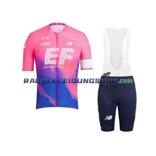 2019 EF Education First Pro Set(Radtrikot und Trägerhose) Herren N001