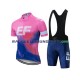 2019 EF Education First Pro Set(Radtrikot und Trägerhose) Herren N002