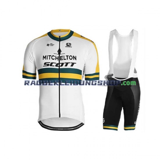 2019 Mitchelton-Scott Set(Radtrikot und Trägerhose) Herren N002