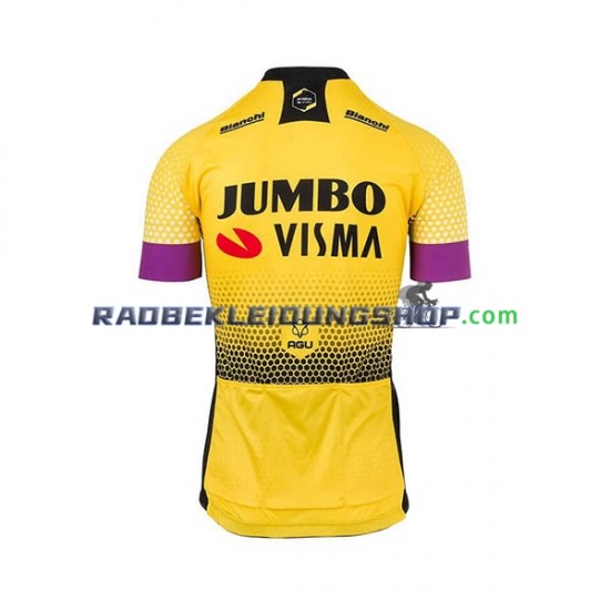 2019 Team Jumbo–Visma Rennradtrikot Kurzarm Herren N001