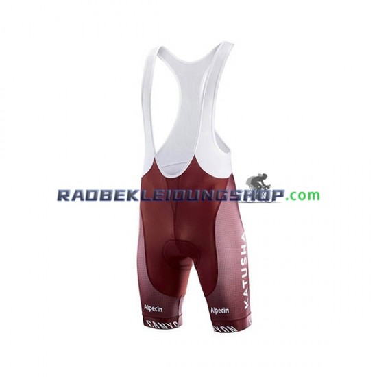 2019 Team Katusha Alpecin Set(Radtrikot und Fahrradhose) Herren N001