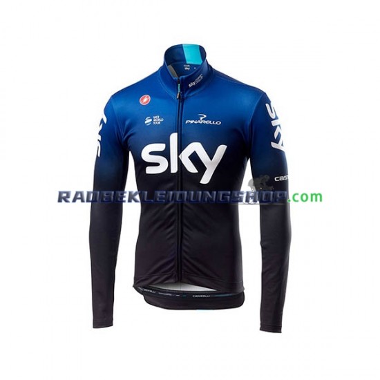 2019 Team Sky Rennradtrikot Langarm Herren N001