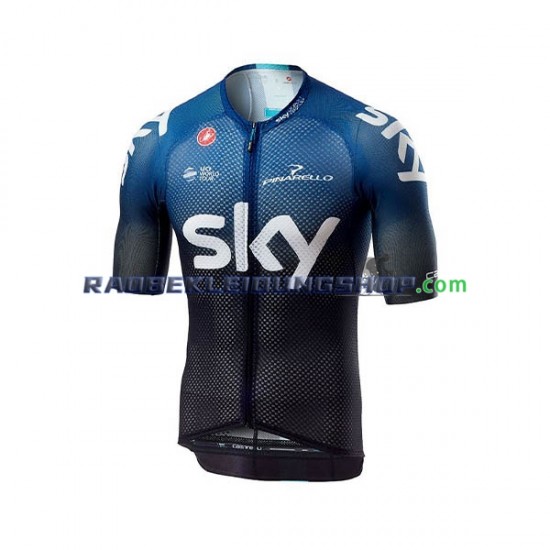 2019 Team Sky Rennradtrikot Kurzarm Herren N001