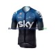 2019 Team Sky Set(Radtrikot und Fahrradhose) Herren N001