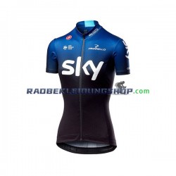 2019 Team Sky Rennradtrikot Kurzarm Damen N001