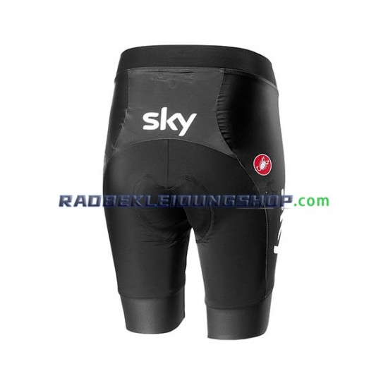 2019 Team Sky Fahrradhose Kurz Damen N001