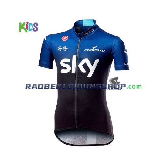 2019 Team Sky Rennradtrikot Kurzarm Kinder N001