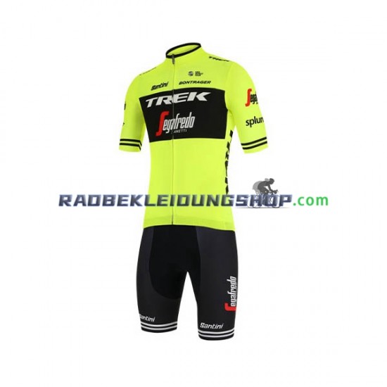 2019 Trek-Segafredo Set(Radtrikot und Fahrradhose) Herren N002