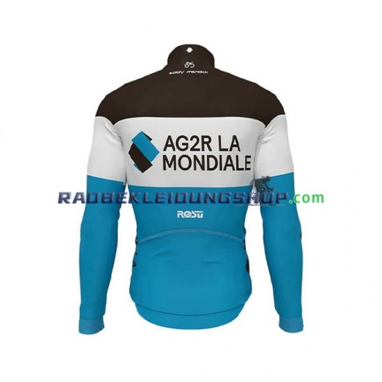 2020 AG2R La Mondiale Rennradtrikot Langarm Herren N001