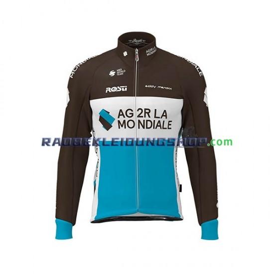 2020 AG2R La Mondiale Rennradtrikot Langarm Herren N002