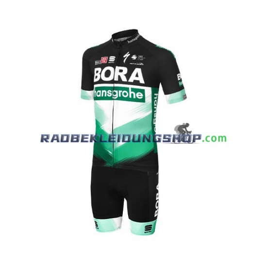 2020 Bora-Hansgrohe Set(Radtrikot und Fahrradhose) Herren N001